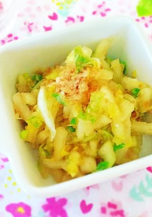 白菜のおかかサラダ♬-レシピのメイン写真