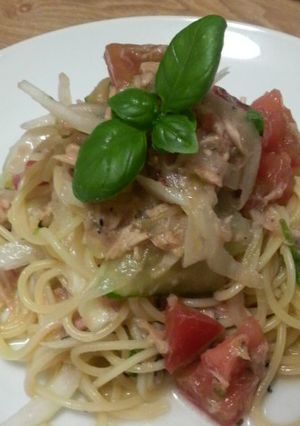 簡単◎冷製パスタ！夏の定番！-レシピのメイン写真