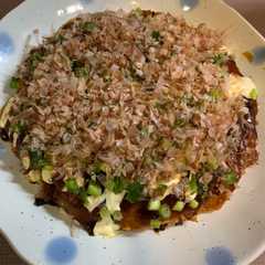 รูปของ メンタイモチーズお好み焼き