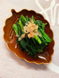 ほうれん草の柚子胡椒おひたし-レシピのメイン写真