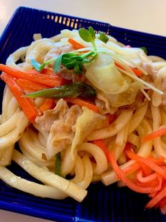 *簡単焼きうどん*-レシピのメイン写真