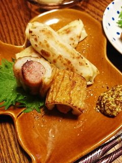 ウインナーちくわ巻き・餃子皮巻き-レシピのメイン写真