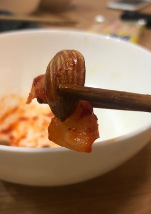 緊急おつまみ　アーモンドキムチ-レシピのメイン写真