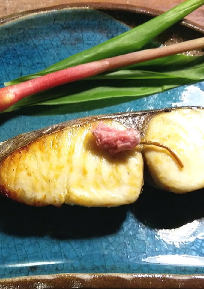鰆・鯛　桜風味の粕漬け　グランシェフ-レシピのメイン写真