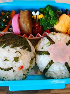 春*弁当*卒園*男の子*桜-レシピのメイン写真