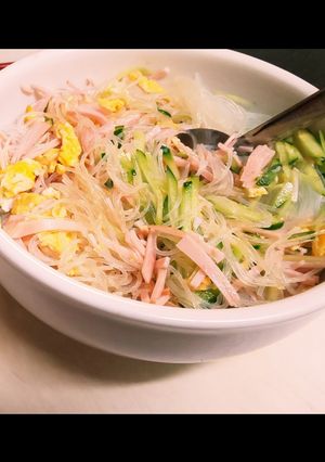 タレたっぷり☆春雨サラダ☆-レシピのメイン写真