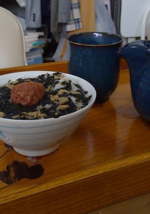 ふりかけと梅干しのだし茶漬け-レシピのメイン写真