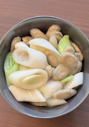 ネギとごぼうのとろみ煮-レシピのメイン写真