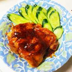 รูปของ 簡単おいしい♡鳥もも肉の照り焼き