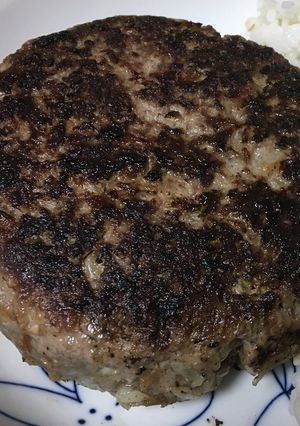覚書 パン粉と卵を使わないハンバーグ-レシピのメイン写真