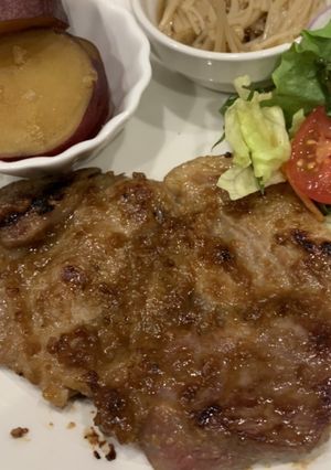 （醬油糀）豚ロース厚切りの醤油糀漬け-レシピのメイン写真