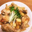 手羽元厚揚げ大根の甘辛煮