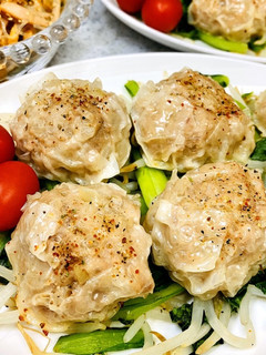 フライパンで簡単 ジューシー肉焼売-レシピのメイン写真