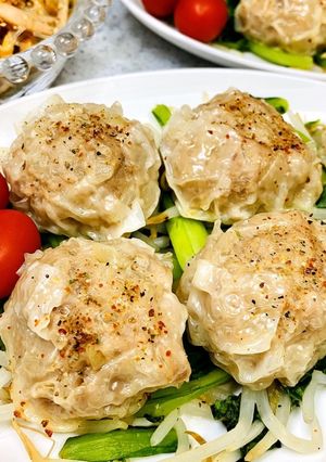 フライパンで簡単 ジューシー肉焼売-レシピのメイン写真