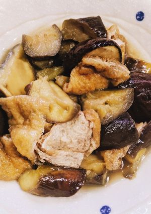ナスと油揚げの煮浸し-レシピのメイン写真