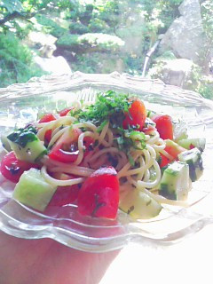 夏の暑さを吹き飛ばせー!!冷製パスタ-レシピのメイン写真