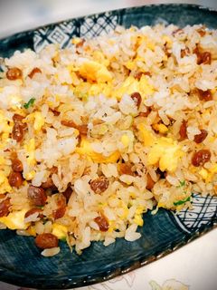 【簡単】しらす納豆チャーハン【パラパラ】-レシピのメイン写真