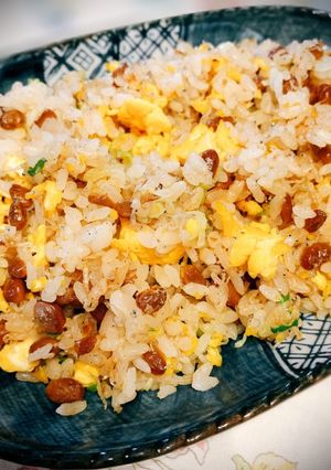 【簡単】しらす納豆チャーハン【パラパラ】-レシピのメイン写真