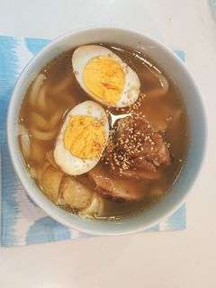 余ったマルタイスープでうどん‼️-レシピのメイン写真
