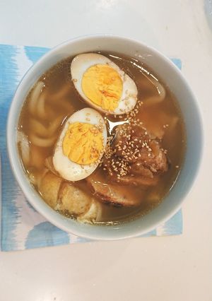 余ったマルタイスープでうどん‼️-レシピのメイン写真