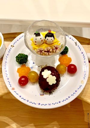 お雛祭り＆七夕祭 子供喜ぶプレート-レシピのメイン写真