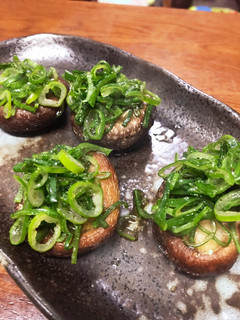 ★簡単5分★焼きしいたけ九条ネギのせ-レシピのメイン写真