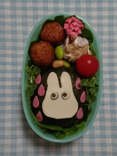 キャラ弁♥️小トトロ-レシピのメイン写真