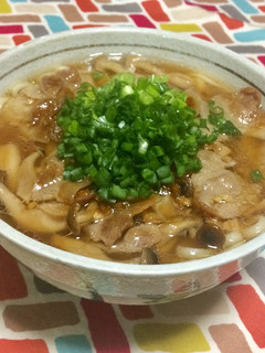 超簡単☆激うま!あったか豚バラ納豆うどん-レシピのメイン写真