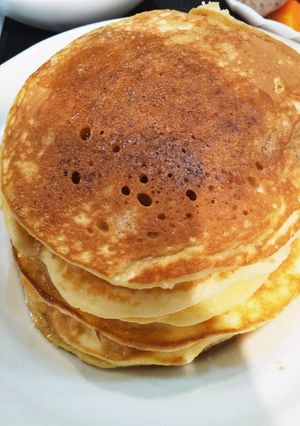 ホットケーキ粉使用しないで、ホットケーキ-レシピのメイン写真