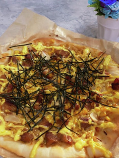照り焼きチキンピザ-レシピのメイン写真
