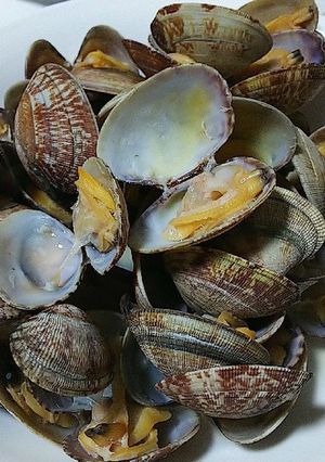 あさりの酒蒸し-レシピのメイン写真