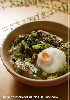 オイルサーディンと半熟玉子のさっぱり丼-レシピのメイン写真