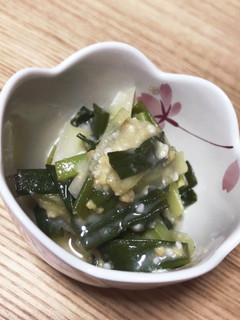 わけぎ　からし酢味噌-レシピのメイン写真