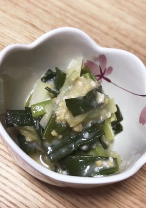 わけぎ　からし酢味噌-レシピのメイン写真
