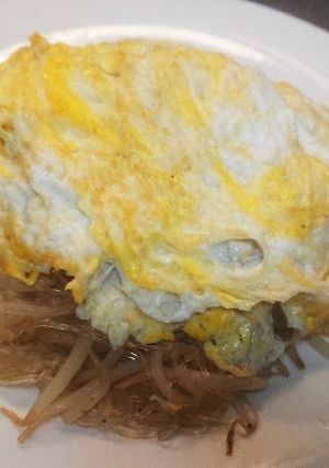 簡単、低価格で美味！オムもやし炒め-レシピのメイン写真