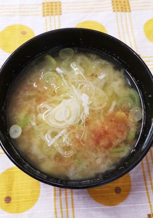 ねぎの味噌汁☆ニンニク生姜入り-レシピのメイン写真