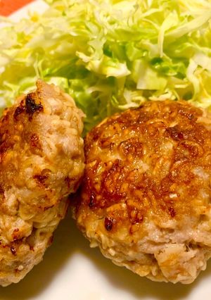意外だけど激ウマ！ラーメンハンバーグ☆-レシピのメイン写真