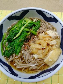 春の香りがするせり蕎麦-レシピのメイン写真