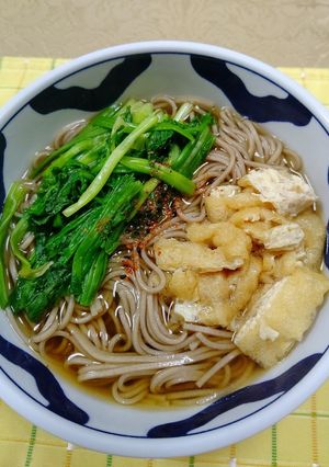 春の香りがするせり蕎麦-レシピのメイン写真
