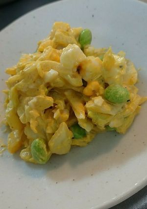 白菜の卵マヨカラシサラダ-レシピのメイン写真