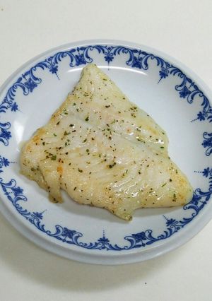 簡単！白身魚のバジル風味のソテー♪-レシピのメイン写真
