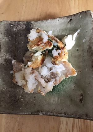 簡単　イベリコ豚のみぞれ和え-レシピのメイン写真
