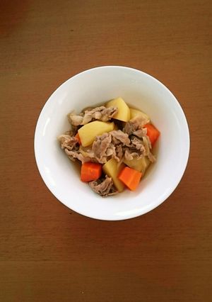 豚肉で作る肉じゃが-レシピのメイン写真