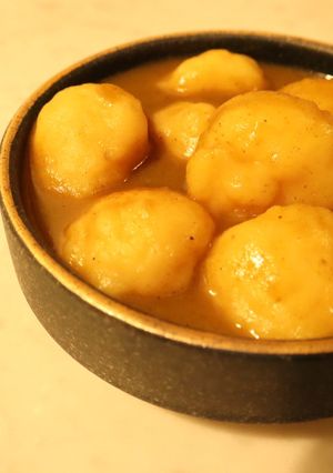 【中華料理】HK名物のカレー魚団子を家で-レシピのメイン写真