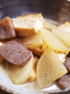 厚揚げ大根の炒め煮-レシピのメイン写真