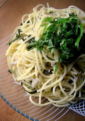 じゃこと大葉のまろやかパスタ-レシピのメイン写真