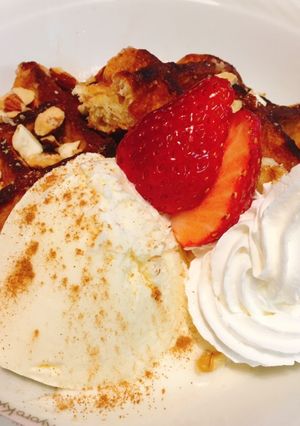 市販のベルギーワッフルで簡単おうちカフェ-レシピのメイン写真