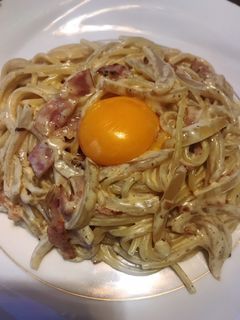 簡単濃厚カルボナーラ-レシピのメイン写真