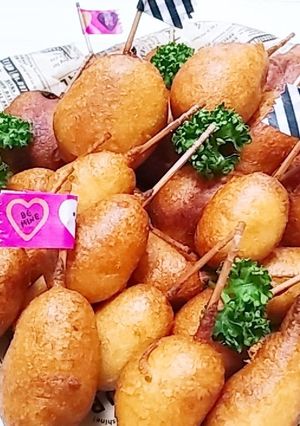 誕生日に♡アメリカンドック&チーズドック-レシピのメイン写真
