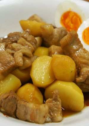 豚バラとじゃがいもの照り煮-レシピのメイン写真